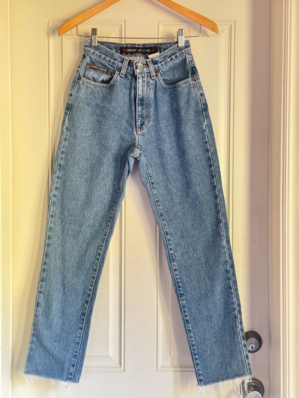 DKNY Light Blue Straight Leg Women's Jeans